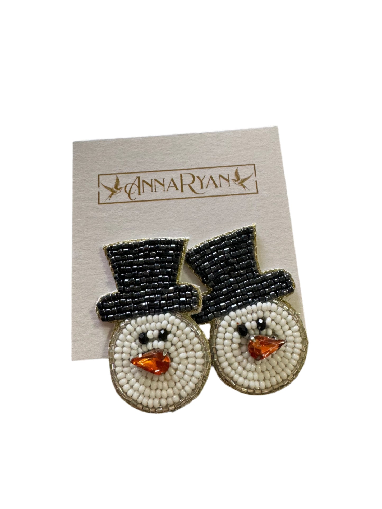Snowman Earrings