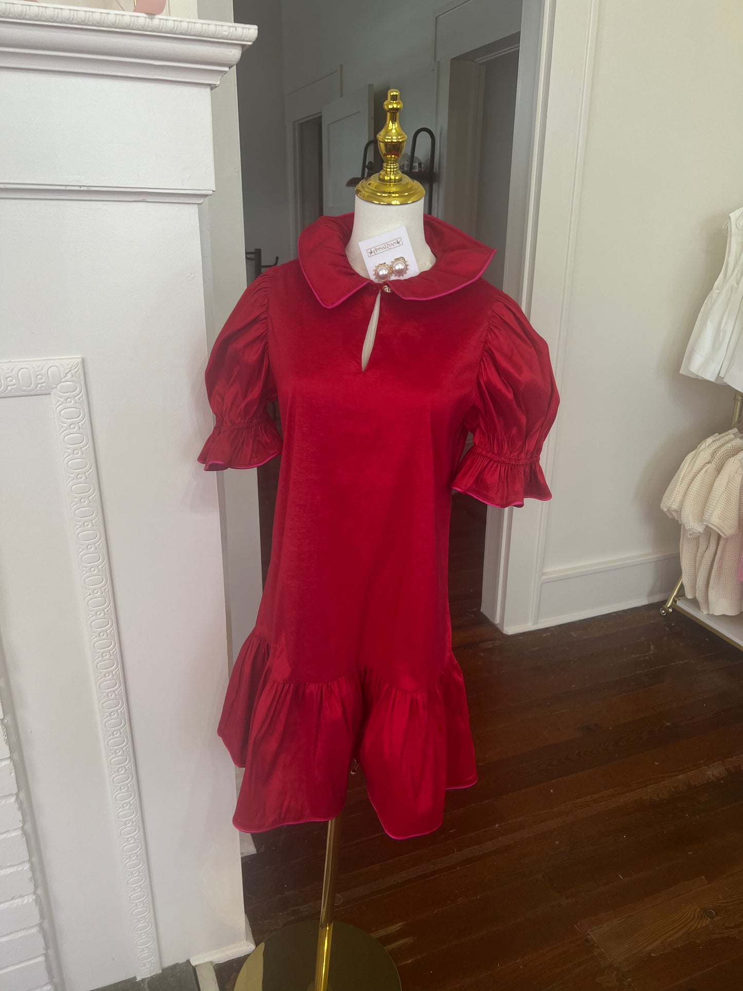 Sarah Red Dress