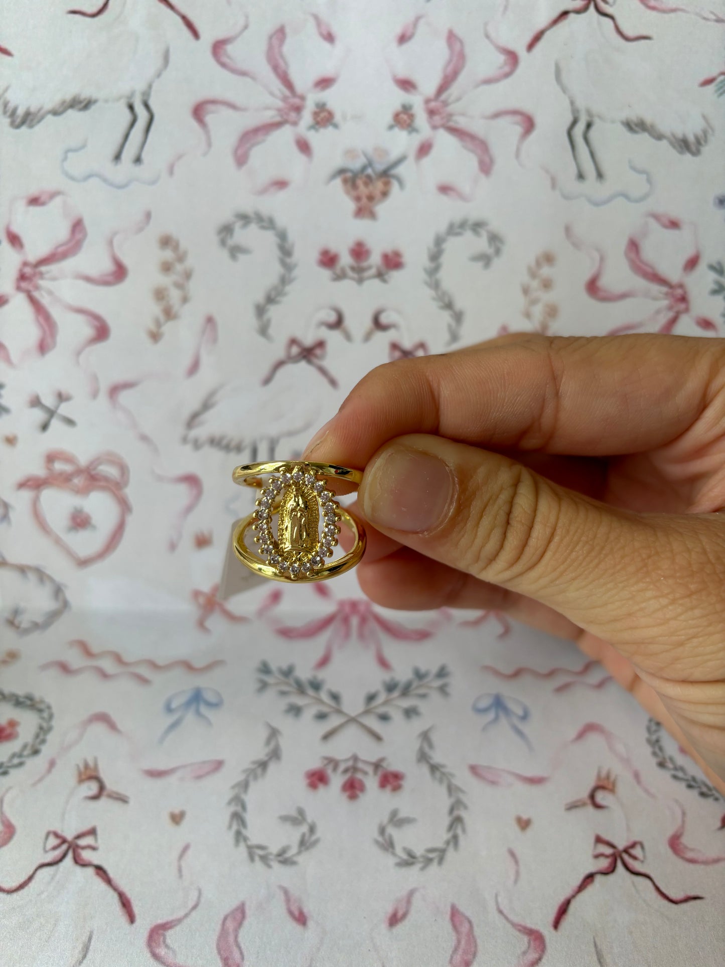 Stacked Mary Ring