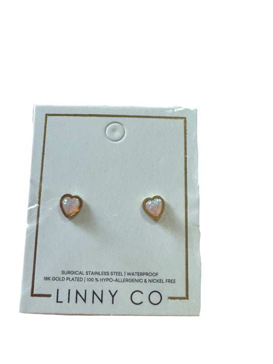 Tara Heart Studs