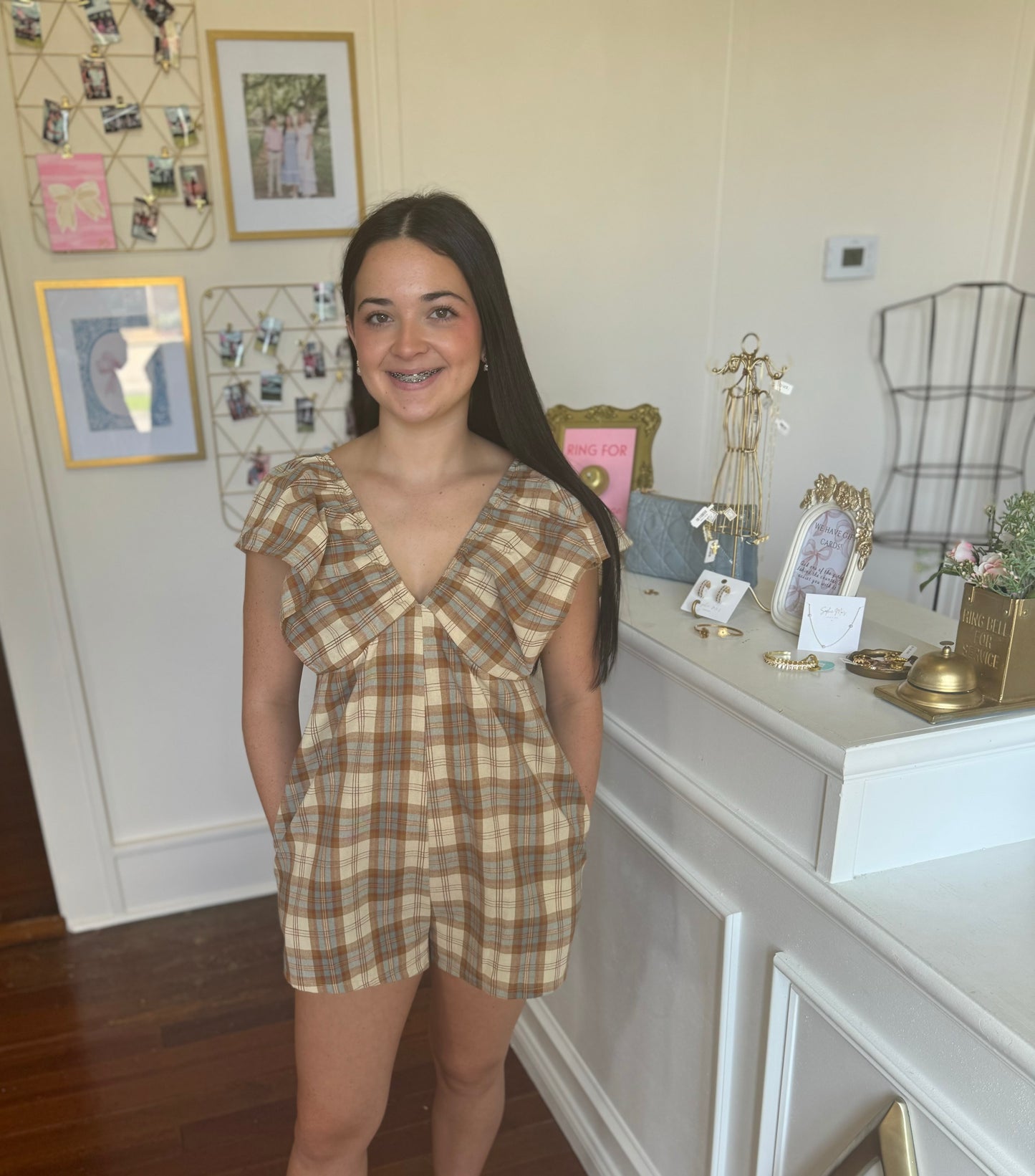 Aubrey Romper