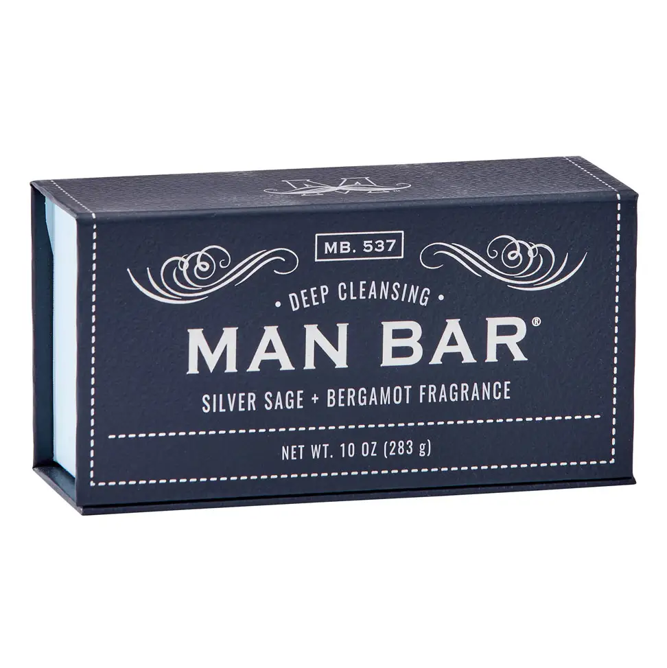 Silver Sage & Bergamot Man Bar