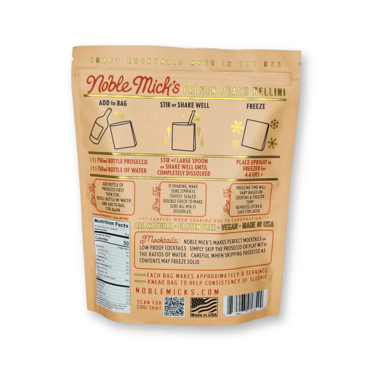 Peach Bellini Cocktail Mix
