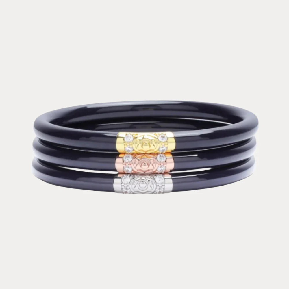 THREE KINGS ALL WEATHER BANGLES® (AWB®) - NAVY
