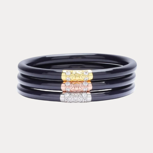 THREE KINGS ALL WEATHER BANGLES® (AWB®) - NAVY