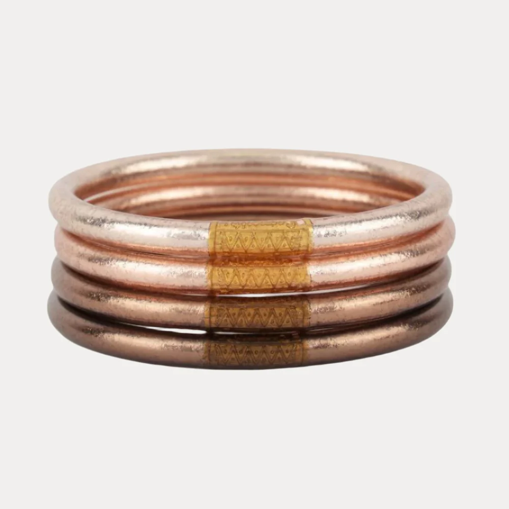 FAWN ALL WEATHER BANGLES® (SET OF 4) - SERENITY PRAYER