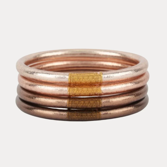 FAWN ALL WEATHER BANGLES® (SET OF 4) - SERENITY PRAYER