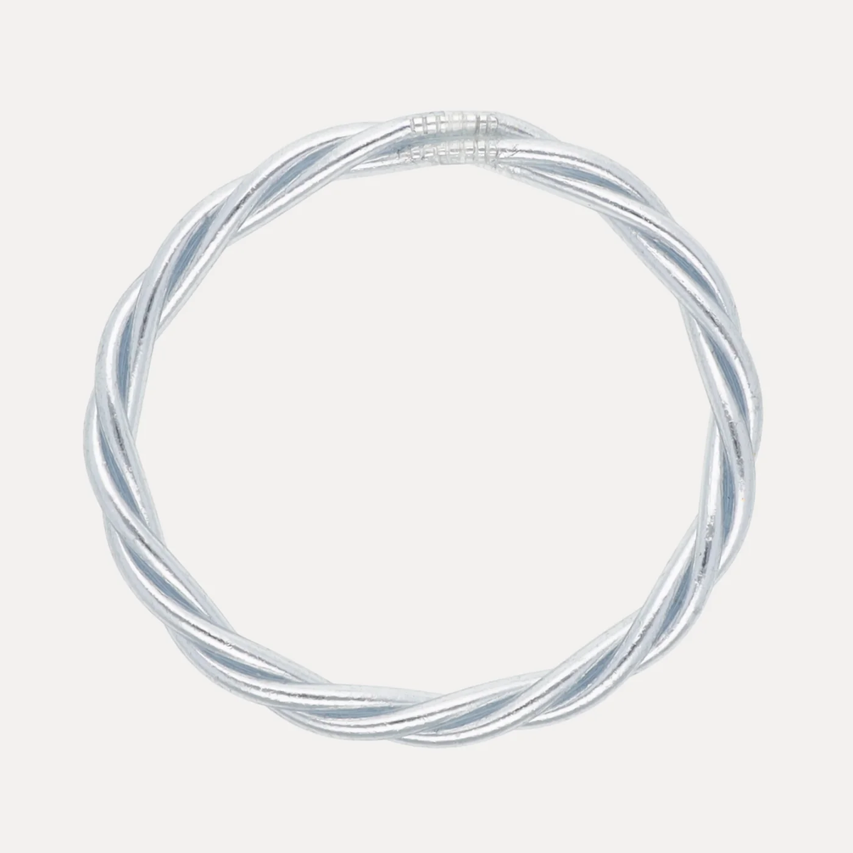 SILVER TWIST ALL WEATHER BANGLE®