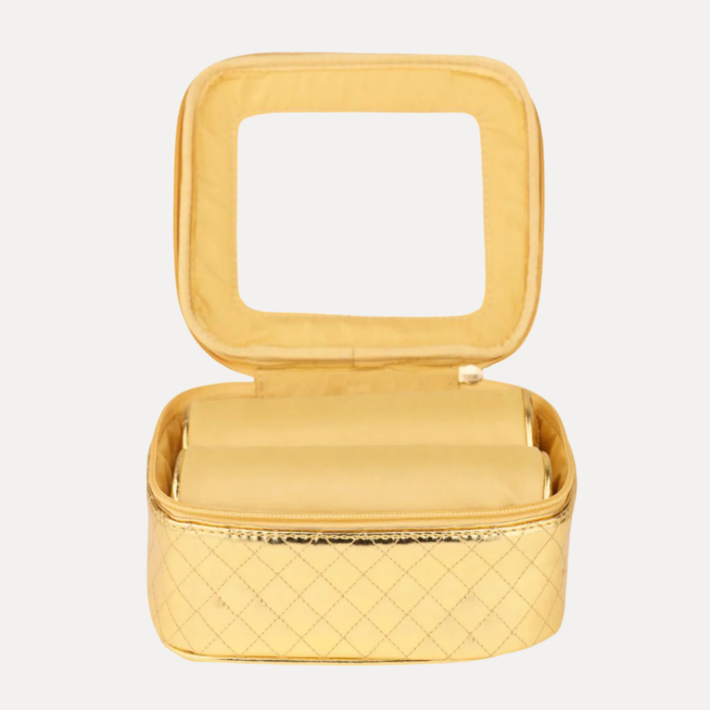 BUDHAGIRL GOLD TRAVEL CASE - LARGE
