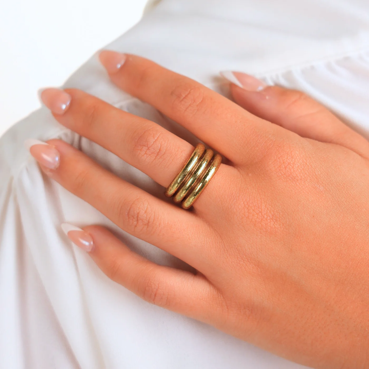 AURA ALL WEATHER RINGS (SET OF 3)