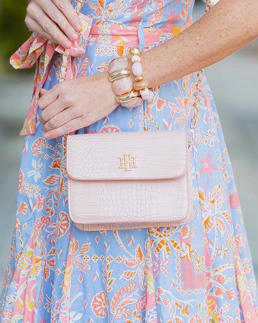 Evelyn Blush Crossbody